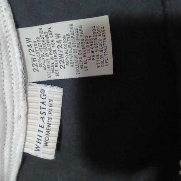 White Stag ugly Christmas X-Mas Sweater Santa Claus Plus Size 22W 24W - Picture 5 of 7